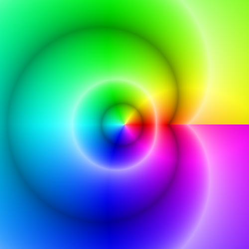 Complex DiLog function rendered using domain coloring